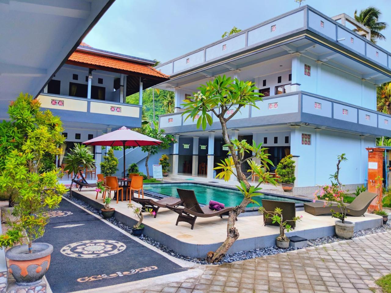 Serangan Inn Mimba Padangbai  Ngoại thất bức ảnh